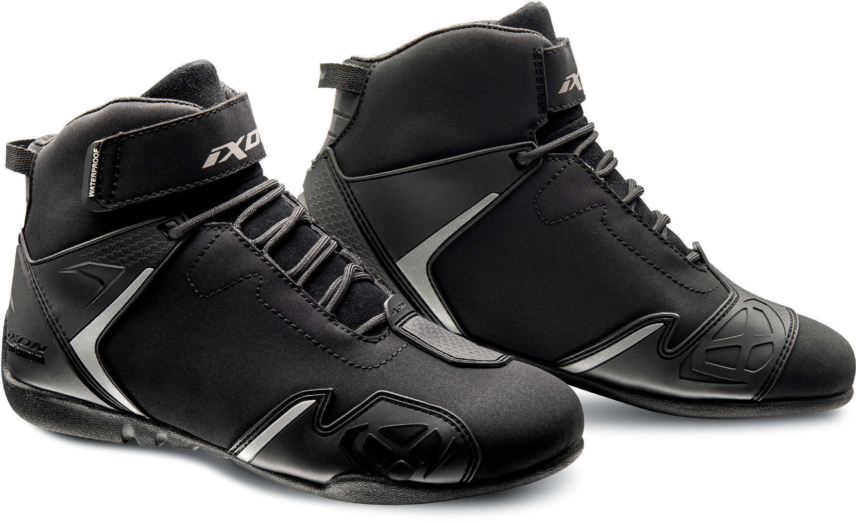 Обувь Ixon Gambler WP для женщин для мотоцикла, черно-серебристая клавиатура n 6125 черно серебристая