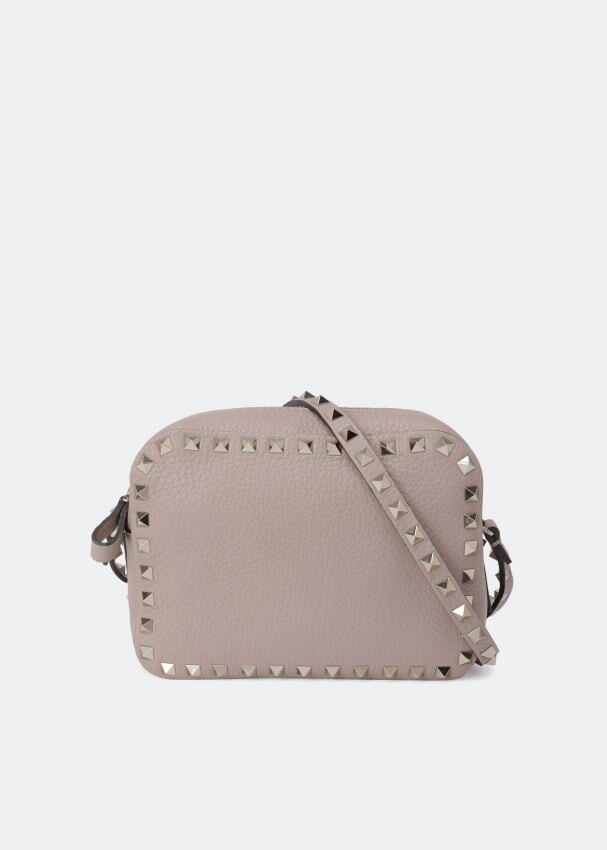 

Сумка кросс-боди VALENTINO GARAVANI Rockstud small crossbody bag, бежевый