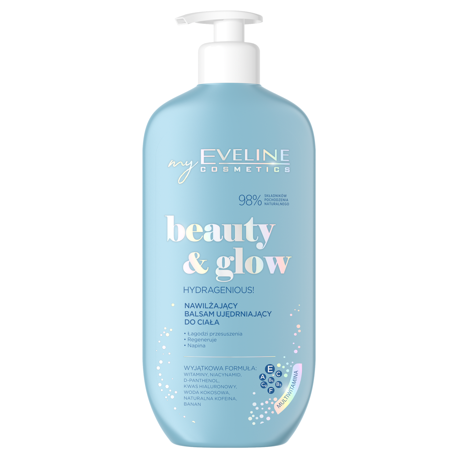 Eveline Cosmetics Beauty Glow укрепляющий лосьон для тела, 350 мл