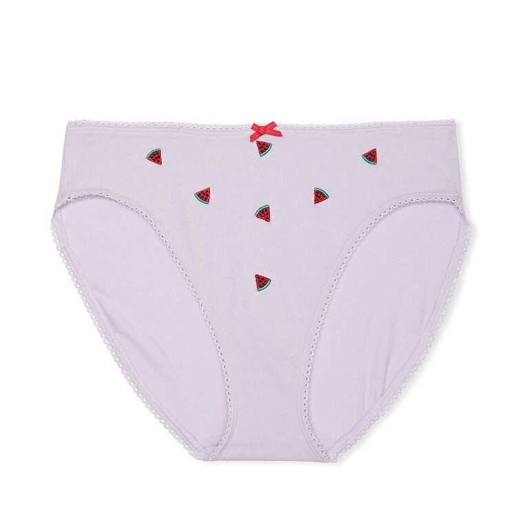 

Трусы Victoria's Secret Stretch Cotton High-Leg Brief, светло-фиолетовый