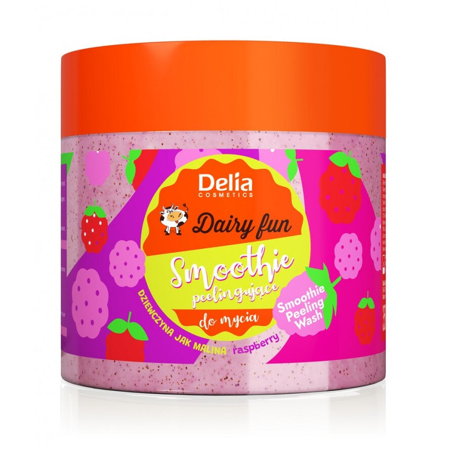 

Delia Гель для душа Dairy Fun пилинг Smoothie Girl Like Raspberry 350мл