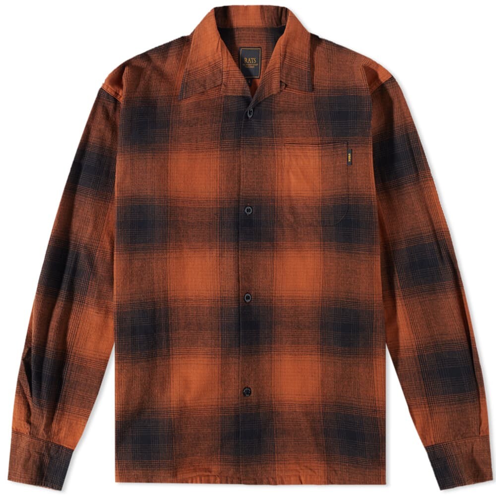 

Рубашка Rats Cotton Ombre Check Shirt