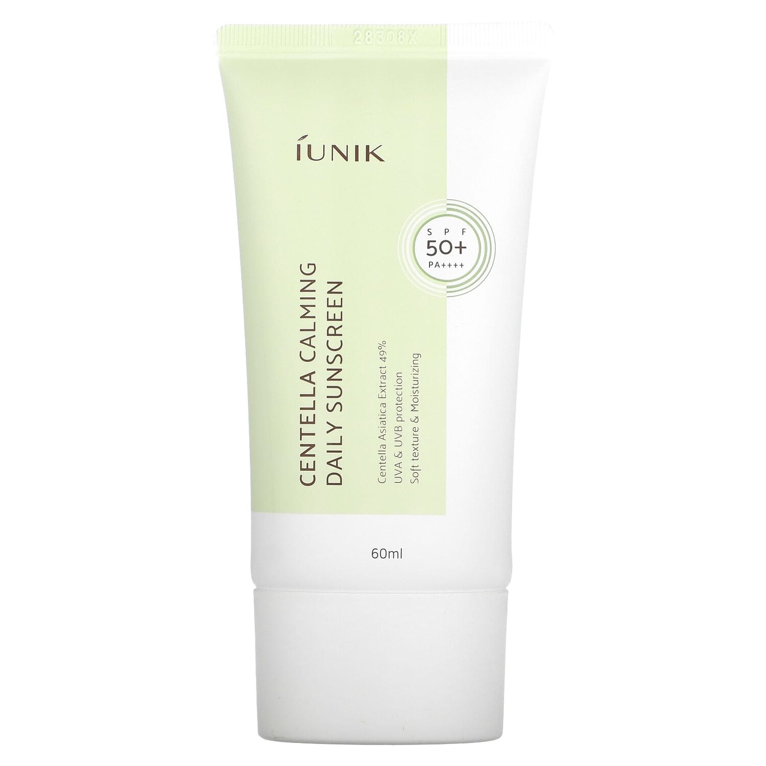 

Centella Calming Daily Sunscreen, SPF 50+ PA++++, 60 ml iUNIK