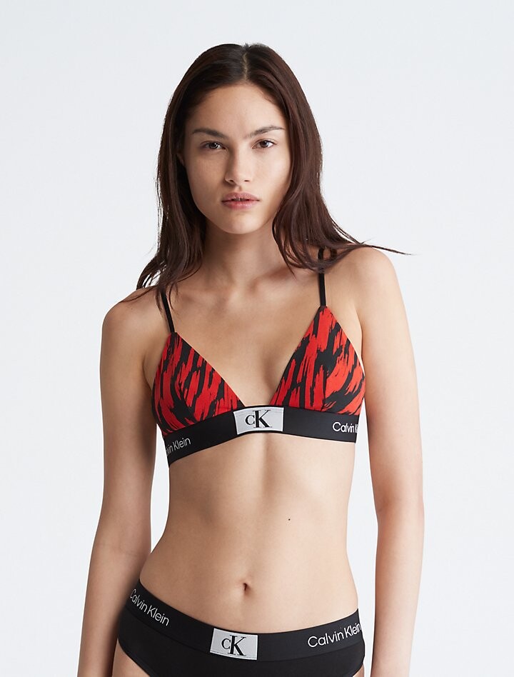 

Бралетт без подкладки с треугольными чашечками Calvin Klein 1996 Calvin Klein