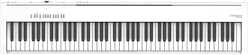 Цифровое пианино Roland FP-30X с динамиками — белое FP-30X Digital Piano with Speakers roland fp 30x 88 клавишное цифровое портативное пианино в наличии fp 30x 88 key digital portable piano