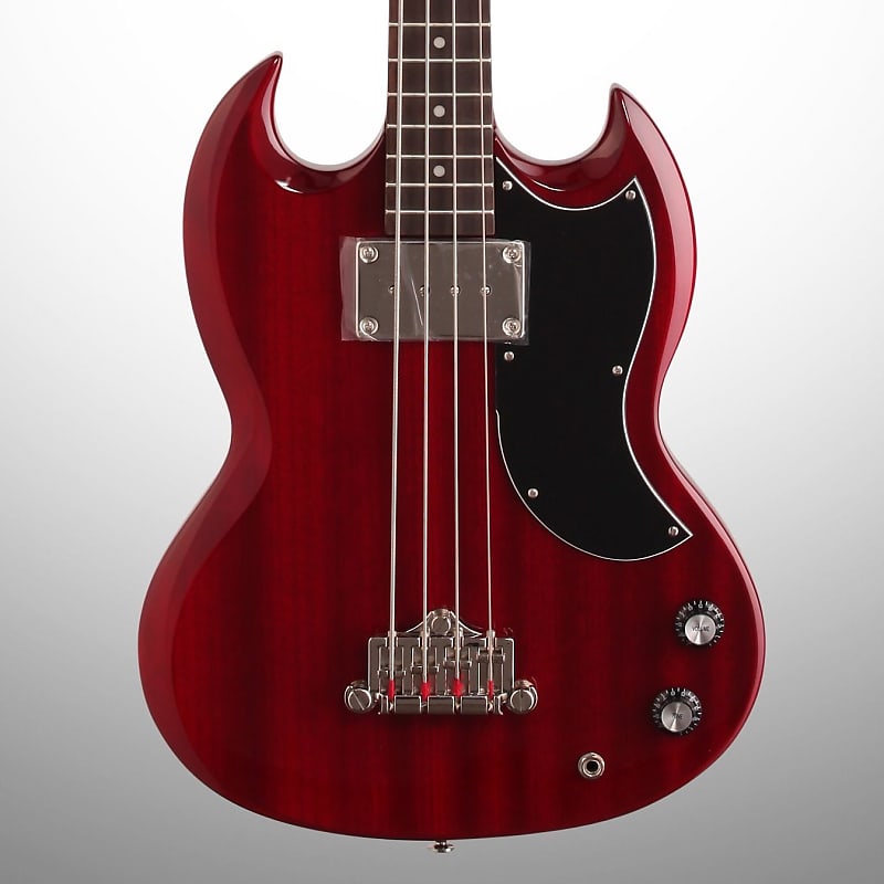 цена Бас-гитара Epiphone EB0, вишневый EB0 Electric Bass