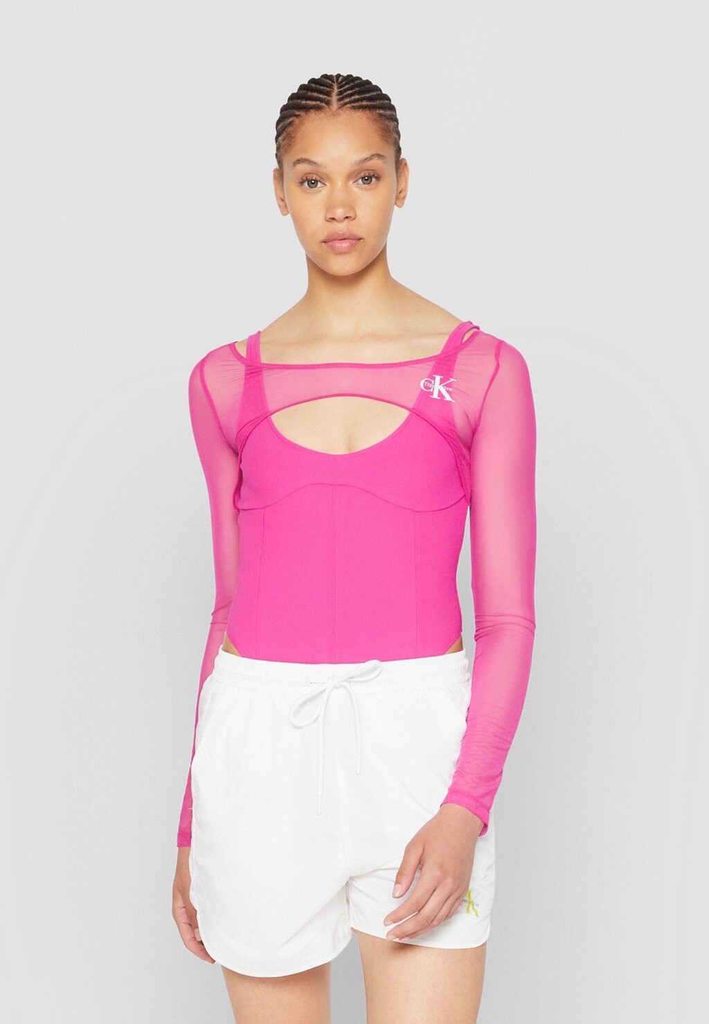 

Топ с длинными рукавами Calvin Klein Jeans