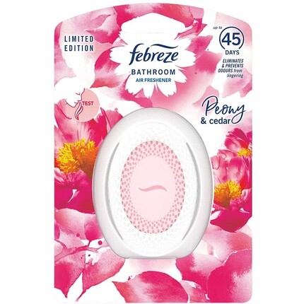 

Освежитель воздуха «Пион и кедр» для ванной комнаты 7 мл Febreze