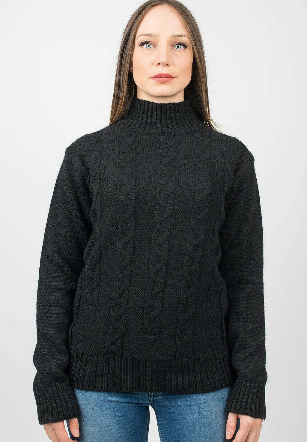 

Свитер Водолазка Dalle Piane Cashmere, черный