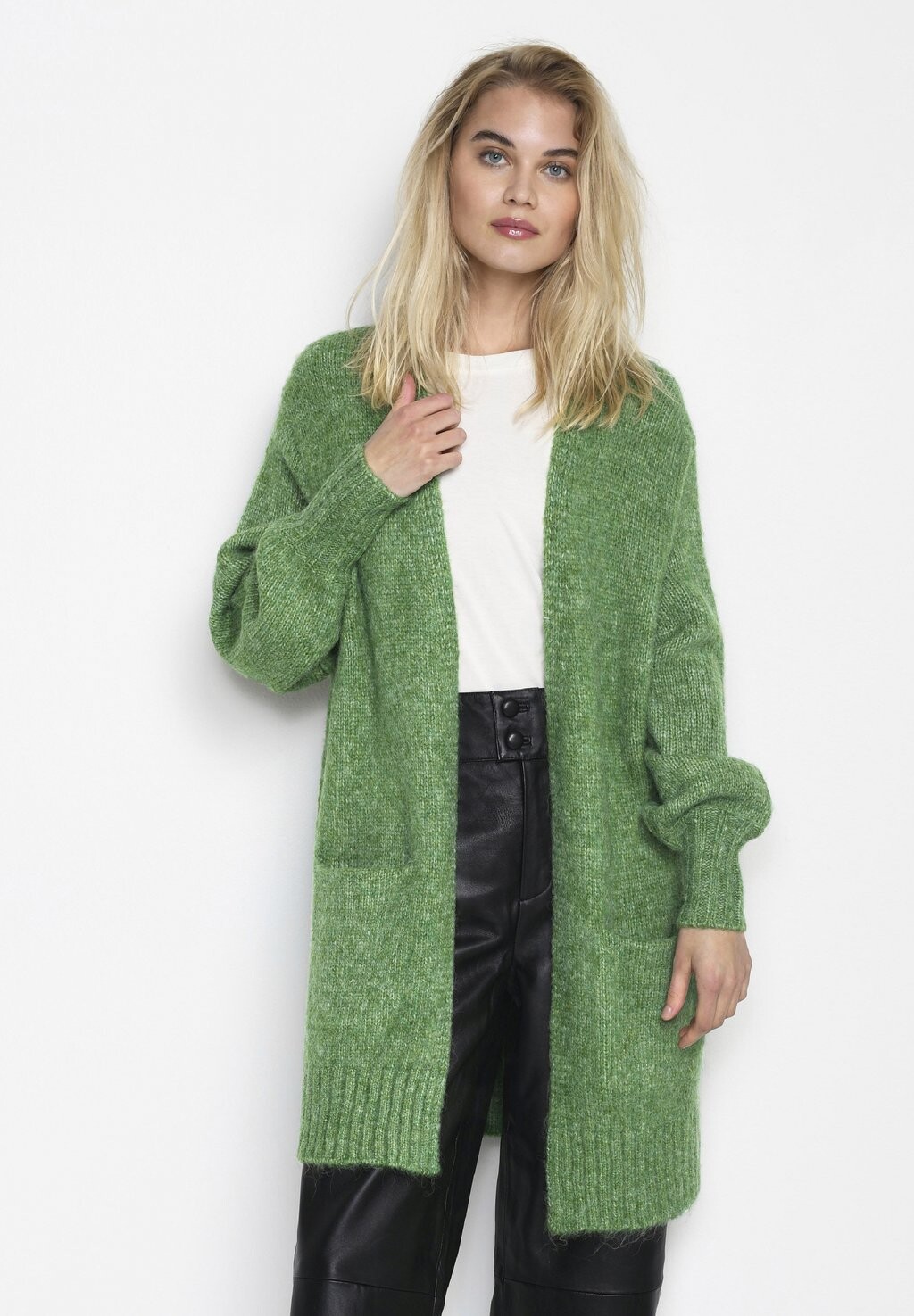 

Кардиган Kaffe КААЛИОМА, цвет artichoke green melange
