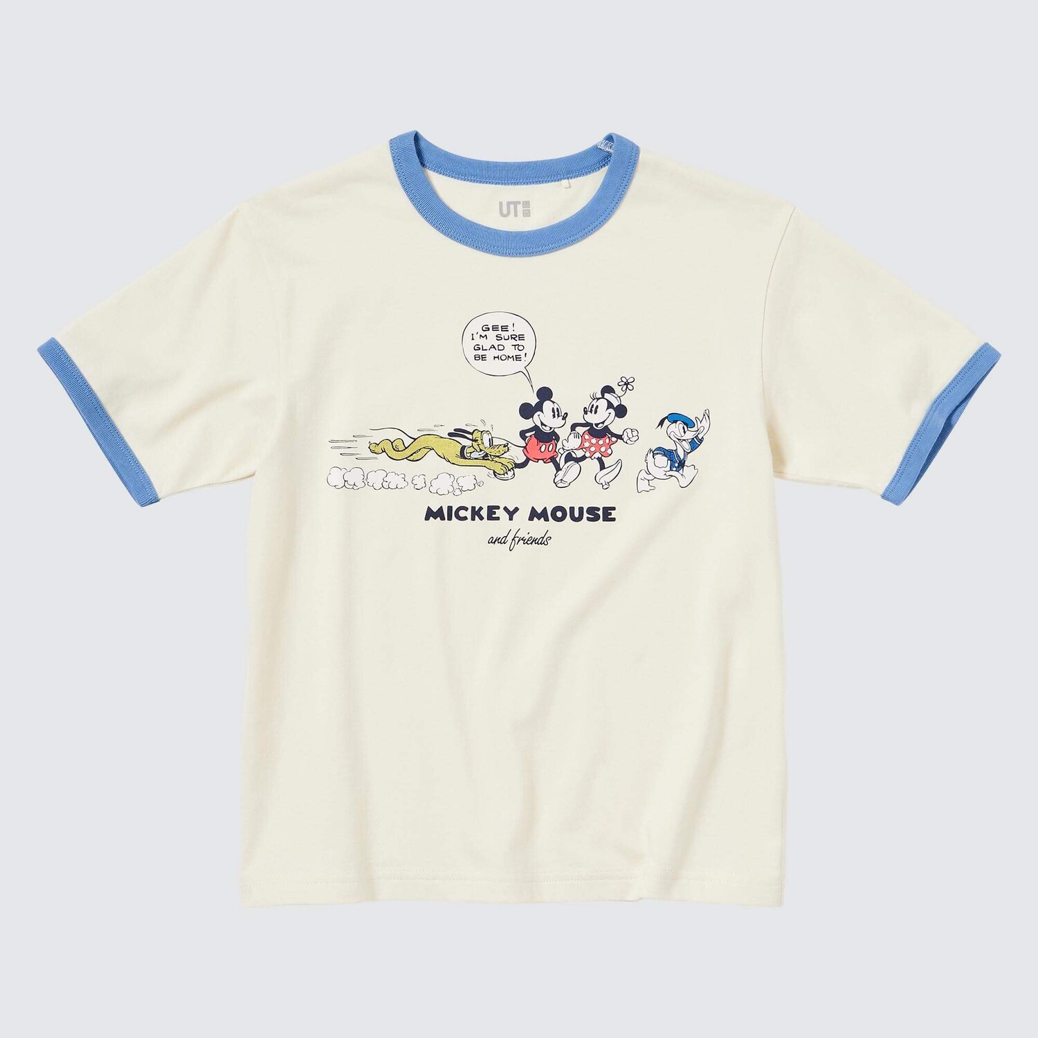 

Футболка детская Uniqlo Disney Beyond Time UT Graphic, бежевый