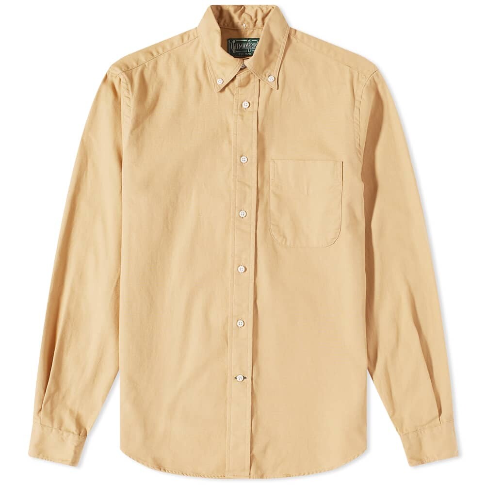 

Рубашка Gitman Vintage Button Down Overdyed Oxford Shirt - END. Excl