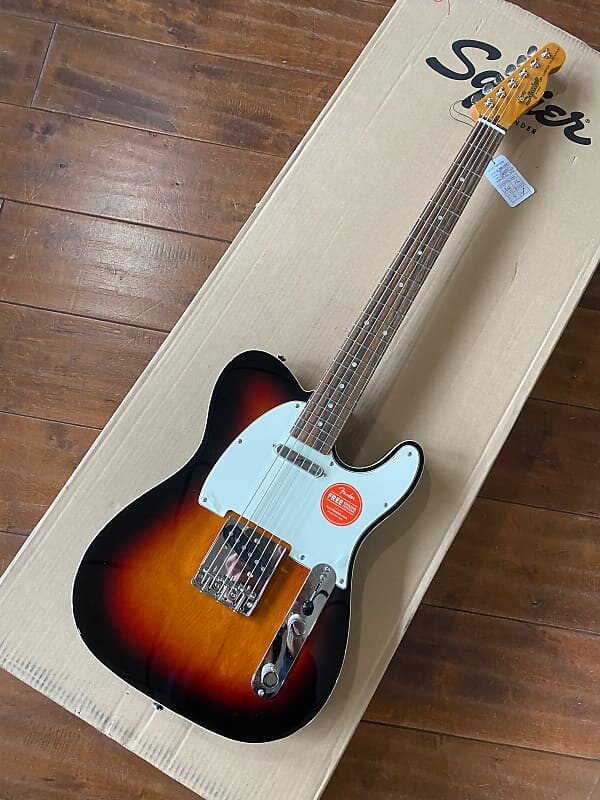 

Squier Classic Vibe Baritone Custom Telecaster 3-Color Sunburst #ISSA22012071 (6 фунтов, 10,6 унций)