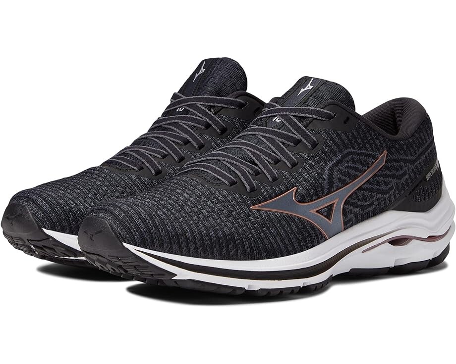 

Кроссовки Mizuno Wave Inspire 18 Waveknit, цвет Ebony