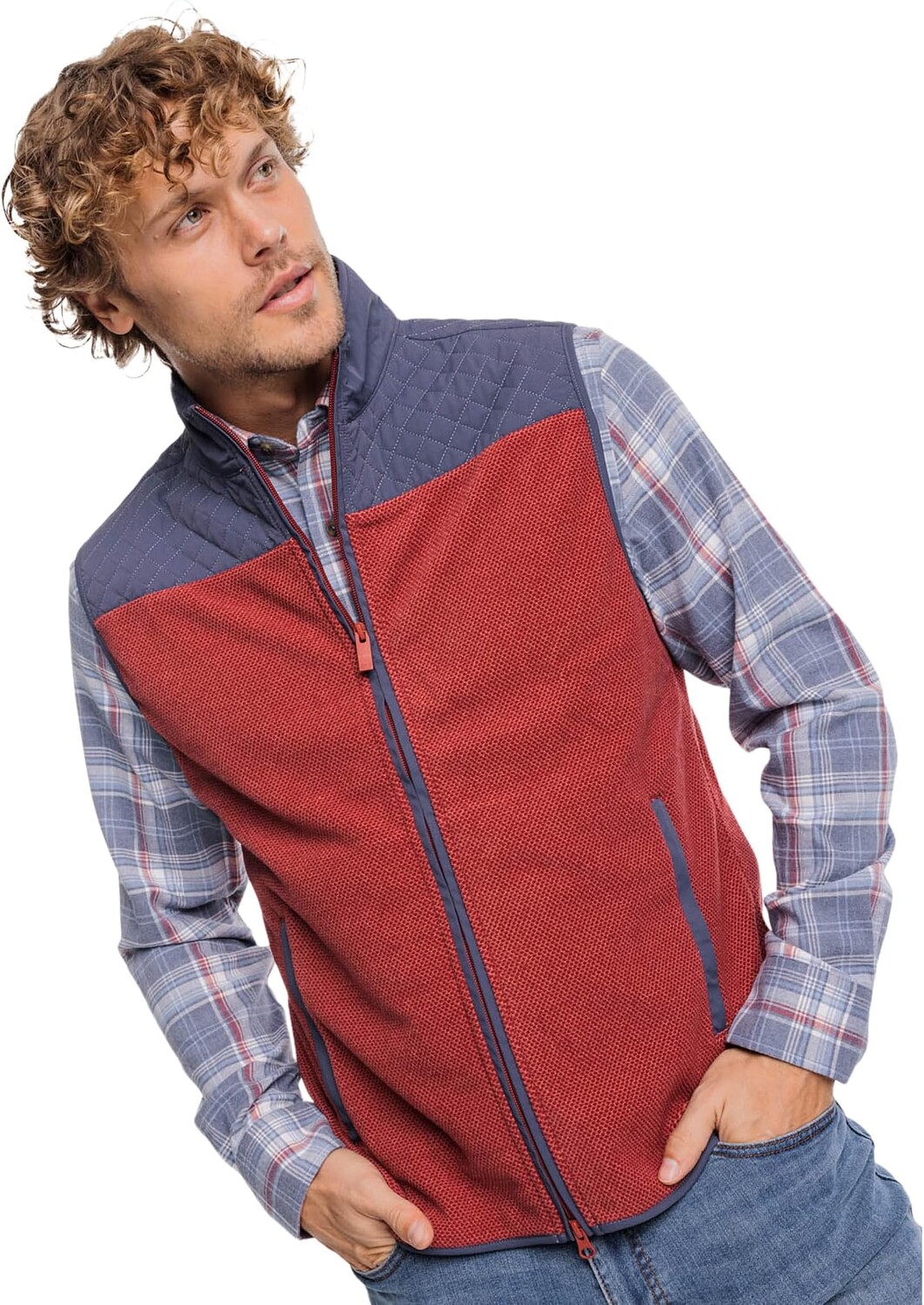 

Хаксли Жилет Southern Tide, цвет Tuscany Red