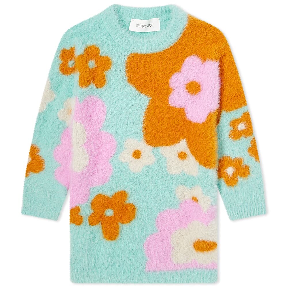 

Футболка Sportmax Morgania Printed Knitted Tee