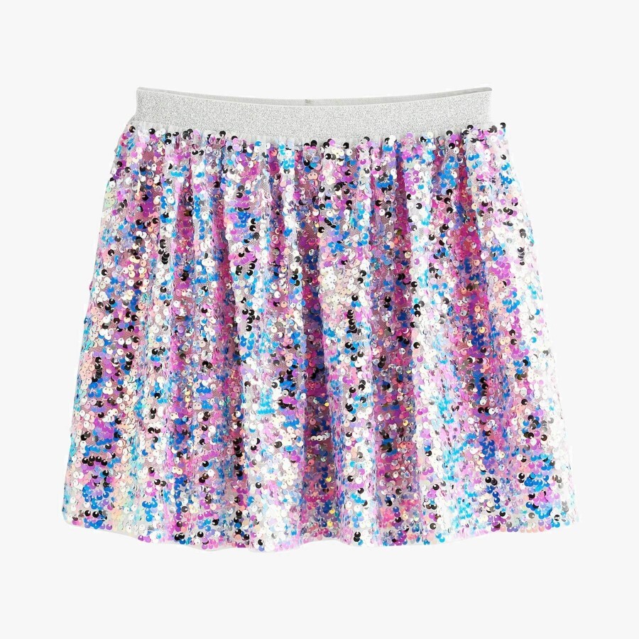 

Юбка для девочки Next Sequin Standard, розовый/голубой/серебристый