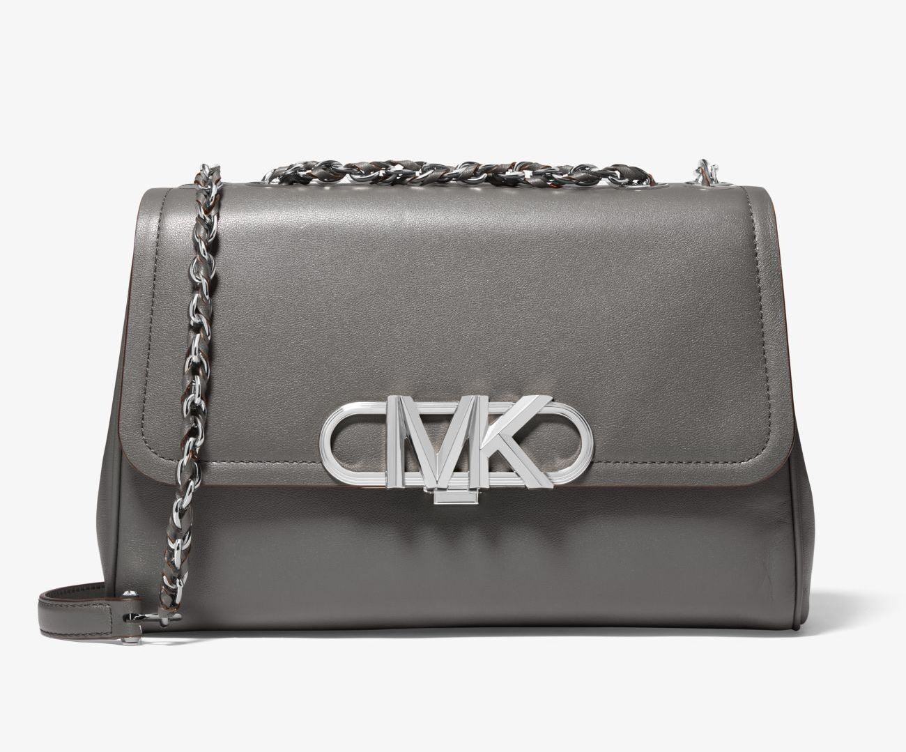 

Сумка Michael Michael Kors Parker Extra-Large Leather Shoulder, серый