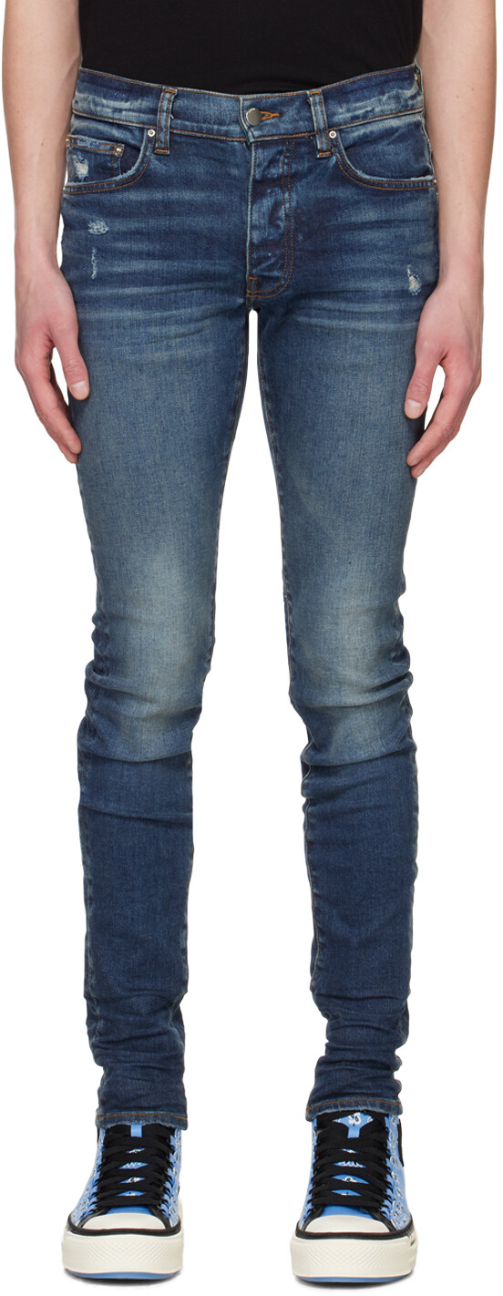 

Джинсы цвета индиго стек AMIRI
