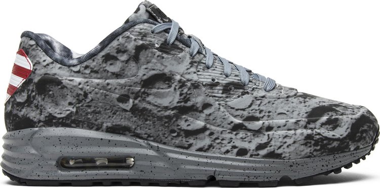 Кроссовки Nike Air Max Lunar 90 SP 'Moon Landing', серебряный