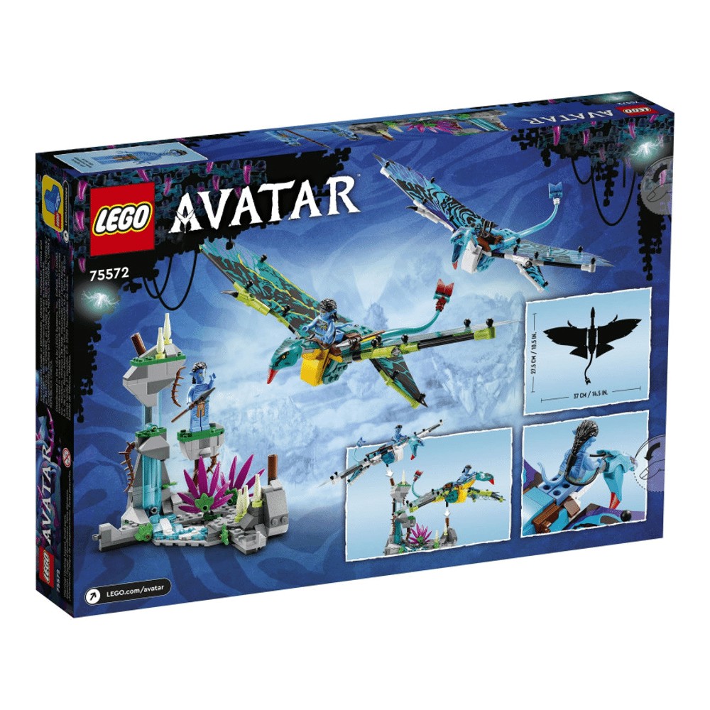 Конструктор LEGO Avatar Jake & Neytiri’s First Banshee Flight 75572, 572  детали