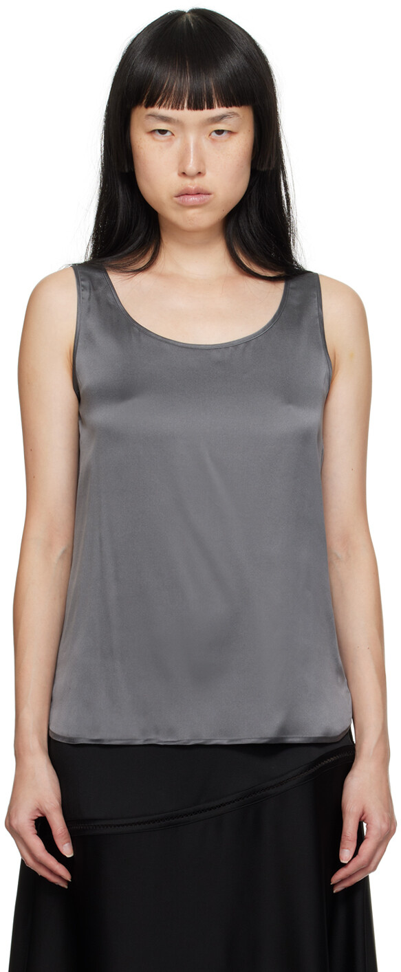 

Серая майка Max Mara Leisure