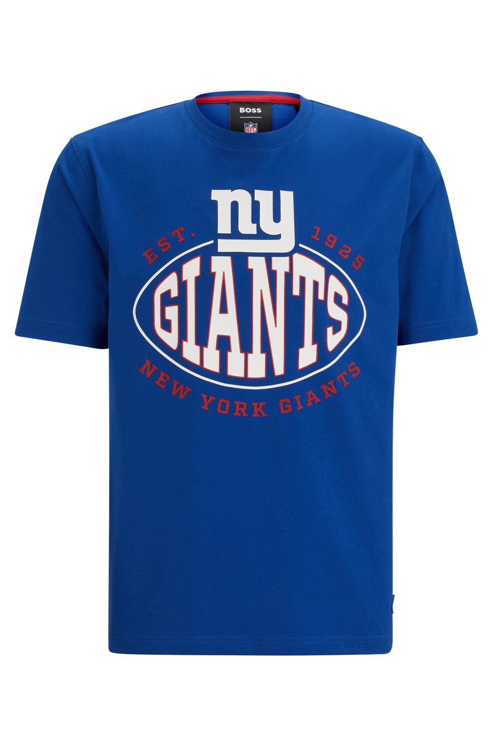 

Футболка Boss X Nfl Stretch-cotton Collaborative Branding, Giants