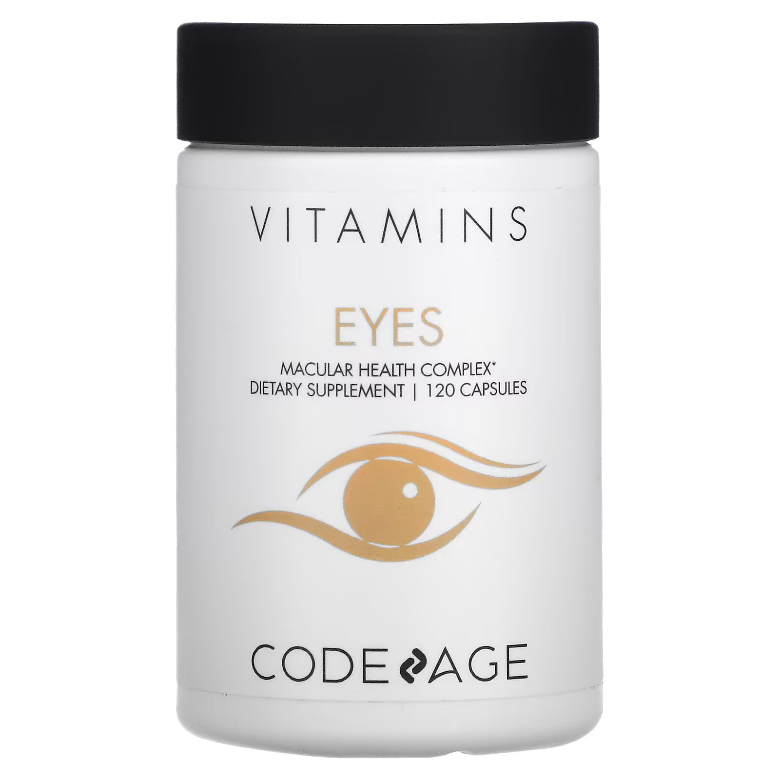 цена Codeage, Eyes Vitamin, комплекс для здоровья макулы, 120 капсул