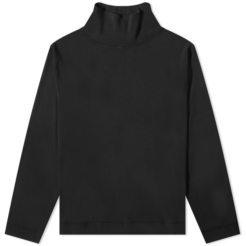 

Футболка MHL. by Margaret Howell Long Sleeve High Neck Tee, Черный