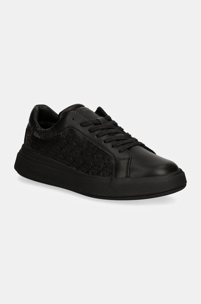 

Кроссовки Calvin Klein LOW TOP LACE UP LTH MONO, черный