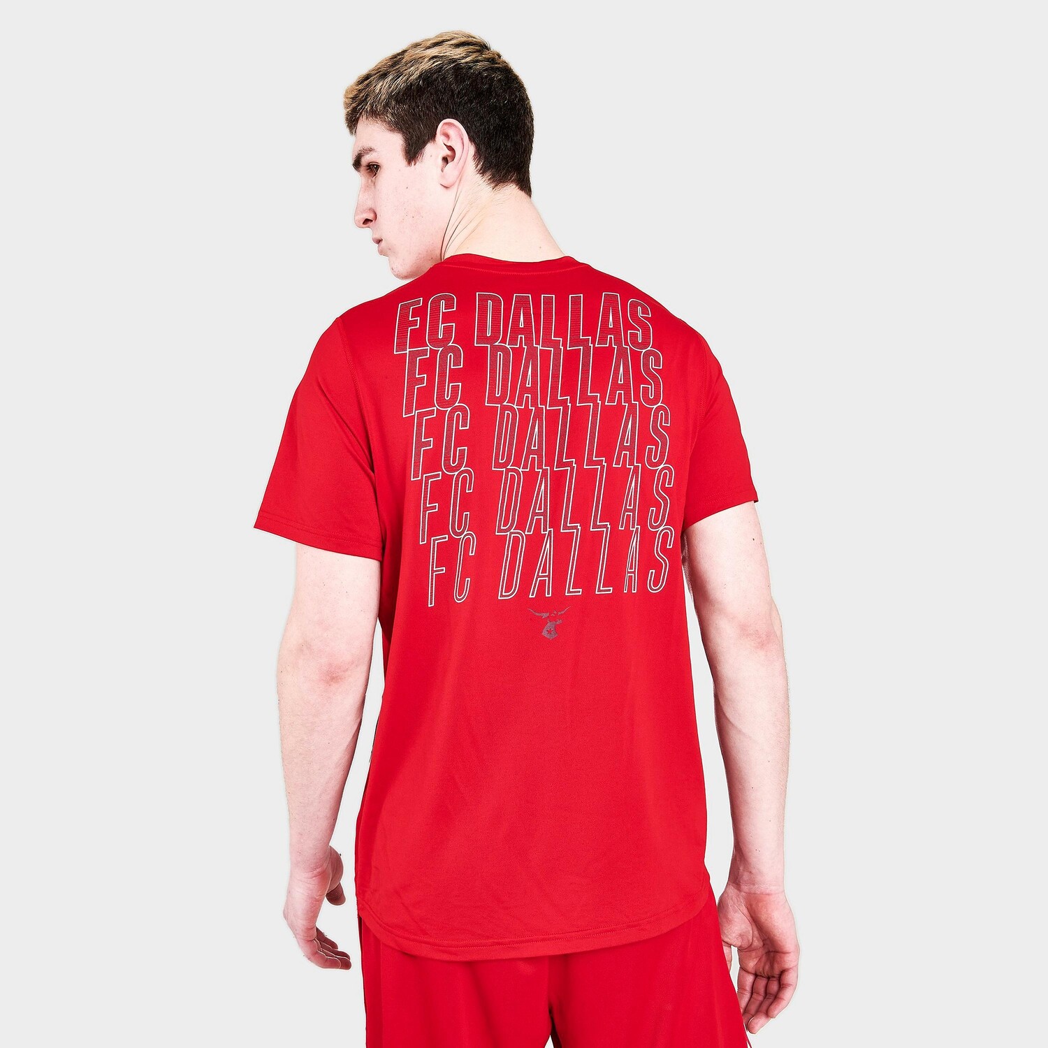 

Мужская футболка с короткими рукавами Adidas FC Dallas Club, красный