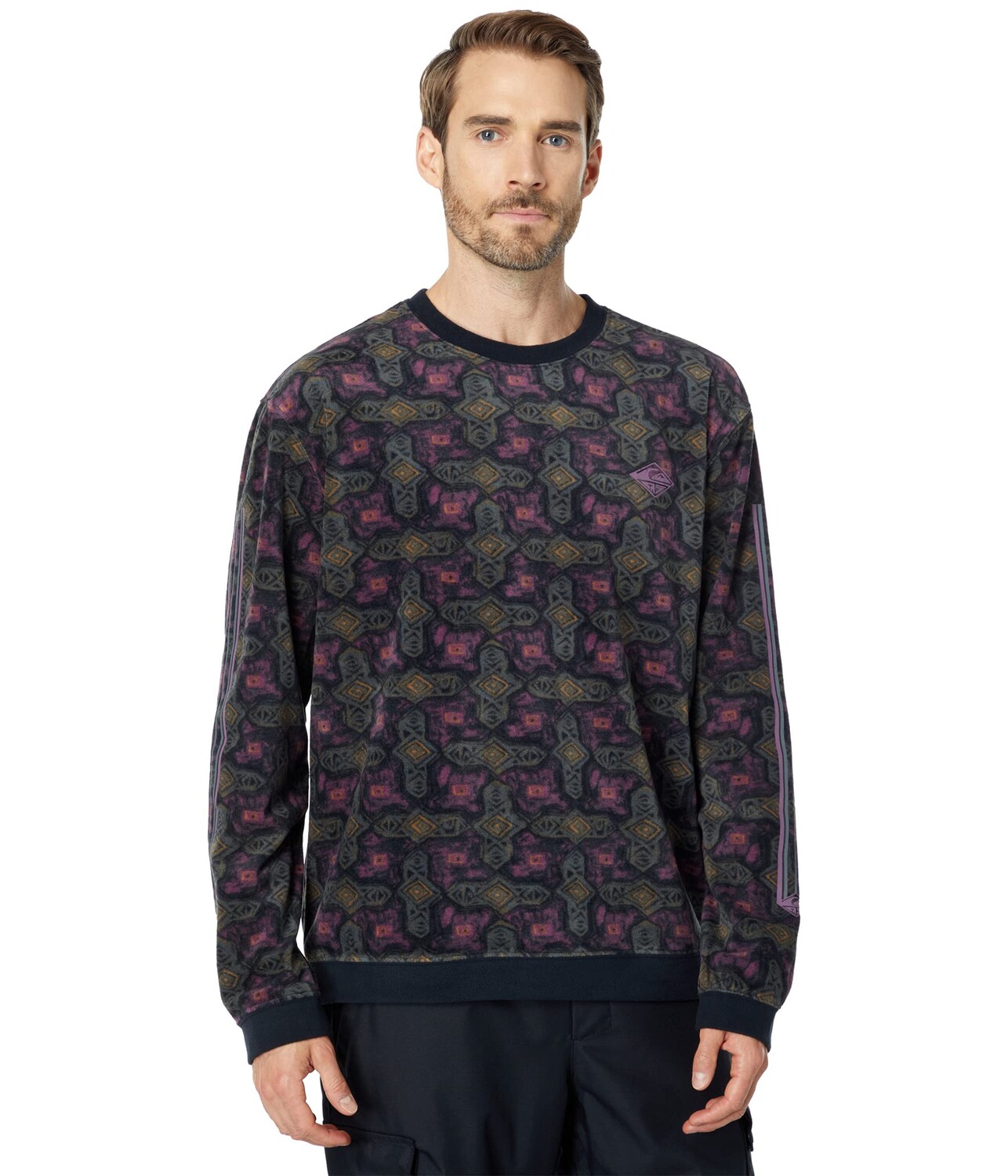 

Худи Quiksilver Snow, Flame On Fleece, Черный