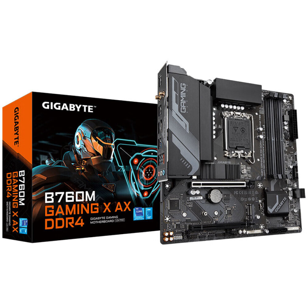 

Материнская плата Gigabyte B760M GAMING X AX DDR4