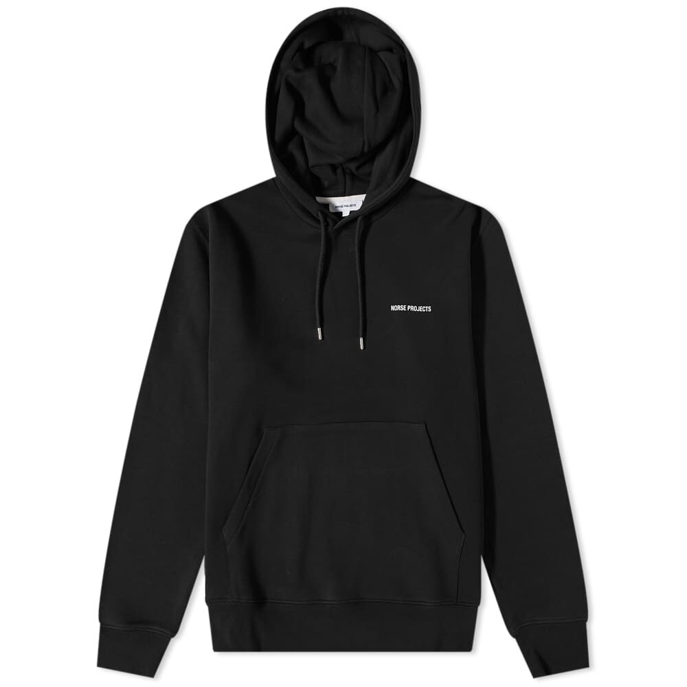 

Толстовка Norse Projects Arne Logo Popover Hoody, Серый