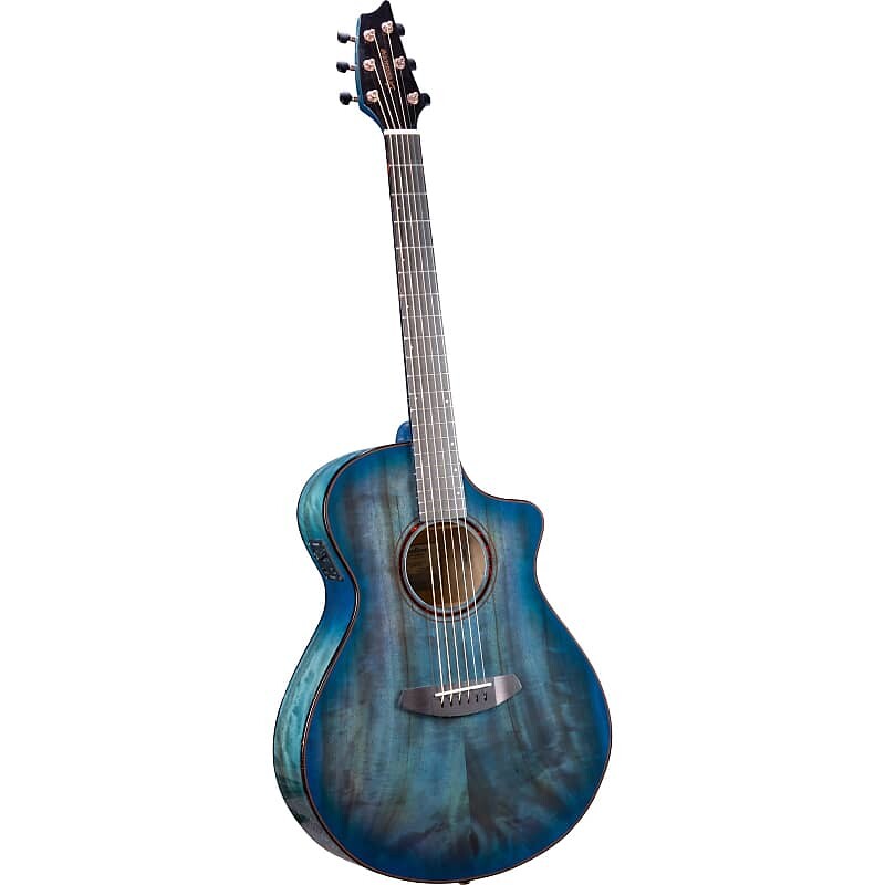 

Электроакустическая гитара Breedlove Pursuit Exotic S Concert CE, голубые глаза PSCN56CEMYMY