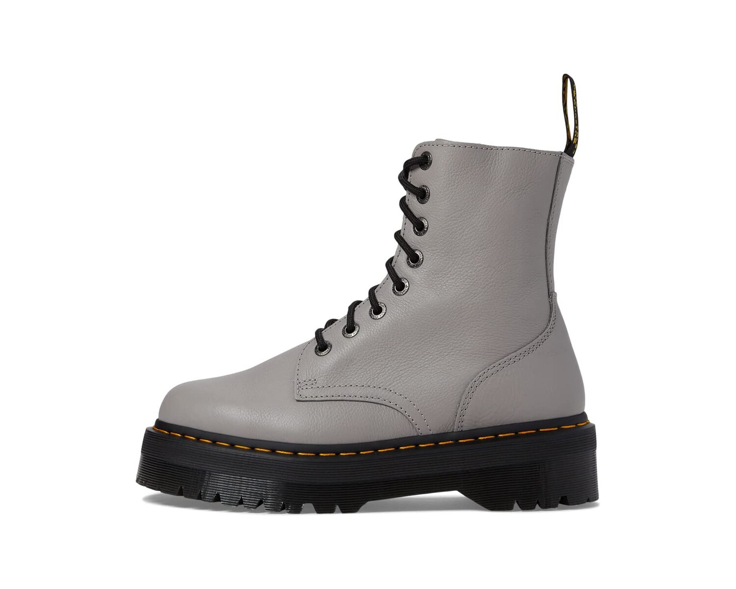 

Ботинки Jadon 8-Eye Platform Boot Dr. Martens, серый