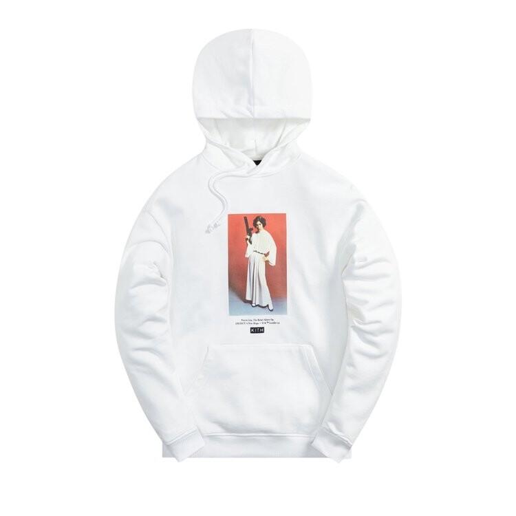 

Худи Kith For Star Wars Leia Hoodie 'White', белый