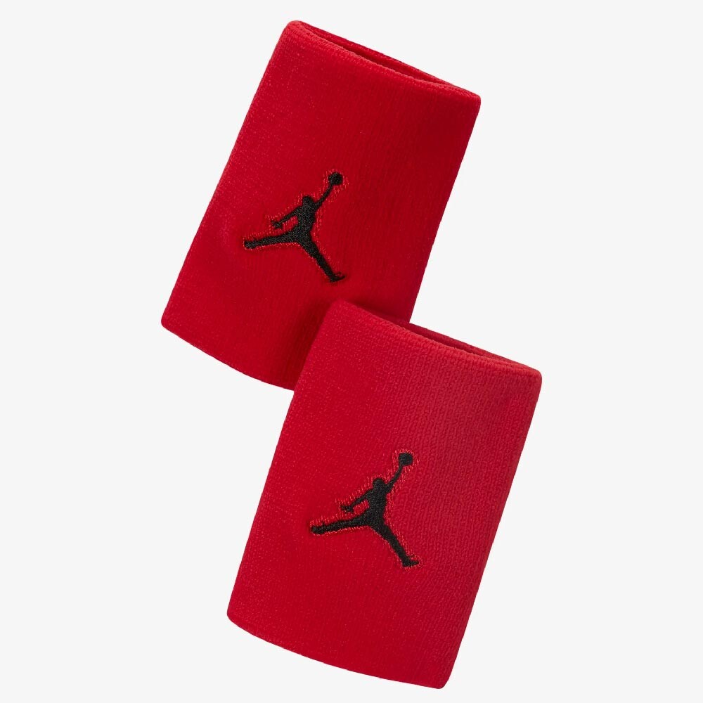 

Спортивные браслеты Nike Jordan Jumpman Wristbands, черный/красный