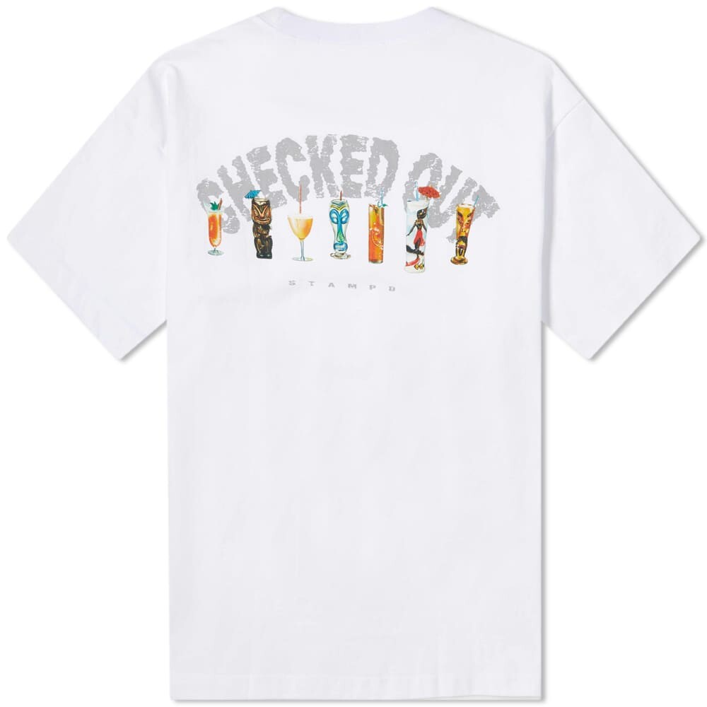

Футболка STAMPD Checked Out Relaxed Tee, Белый