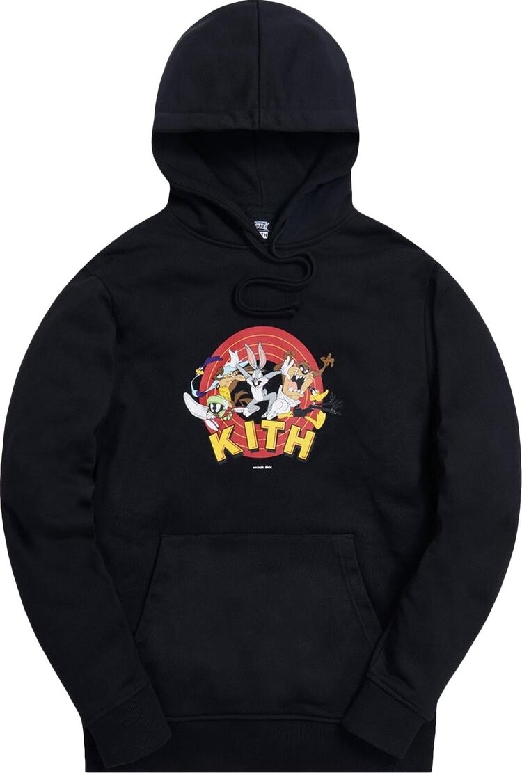 

Худи Kith x Looney Tunes That's All Folks Hoodie 'Black', черный