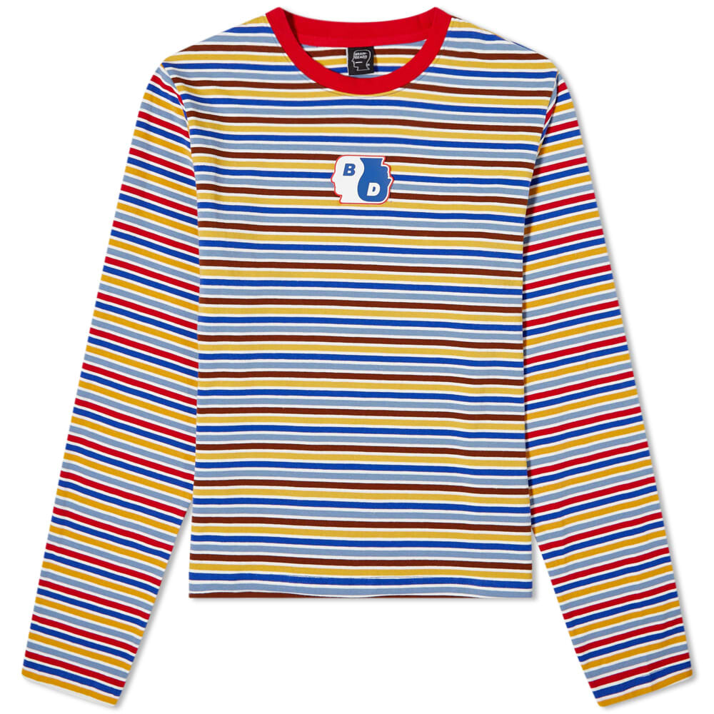 

Футболка Brain Dead Yin Yang Stripe Long Sleeve Tee