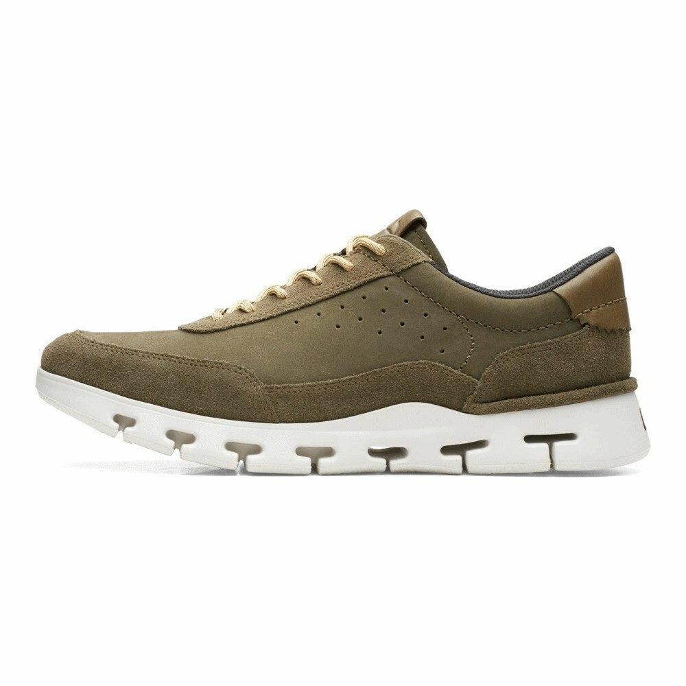 

Кроссовки Clarks Zapatillas, nature x one dark olive combi