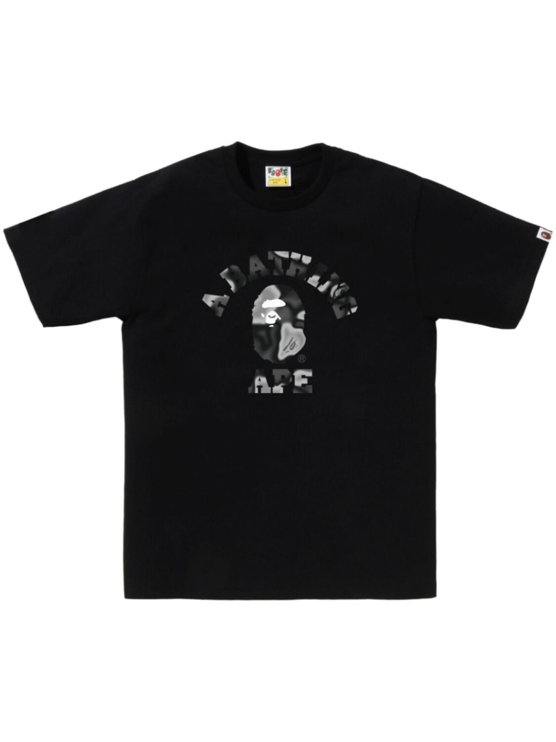 

Футболка с логотипом A BATHING APE, черный