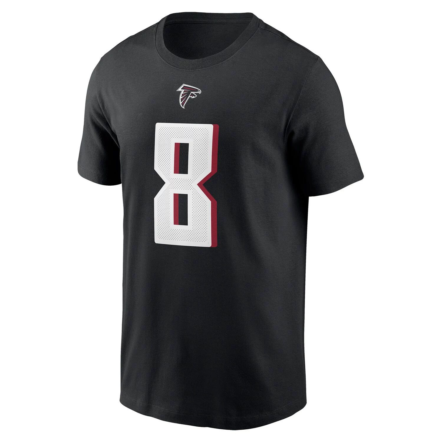 цена Мужская черная футболка Kyle Pitts Atlanta Falcons с именем и номером игрока Nike