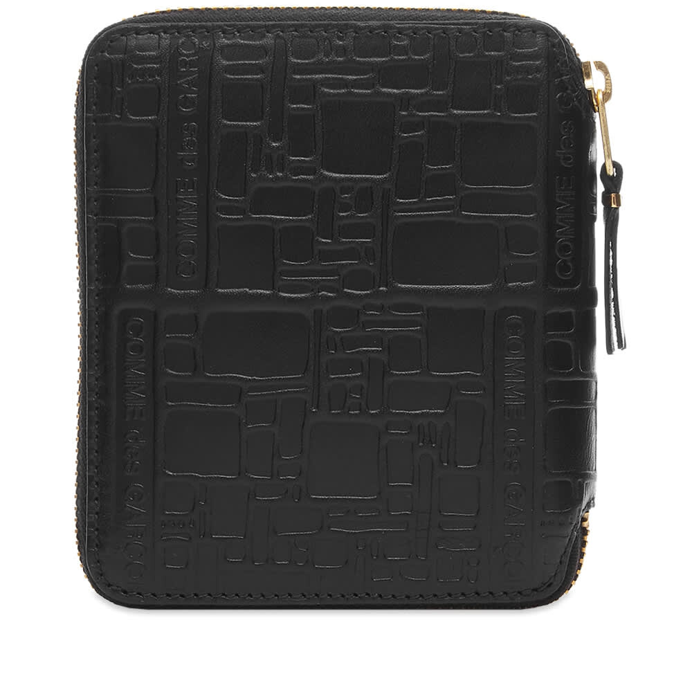 

Кошелек Comme des Garcons SA2100EL Embossed Logo Wallet