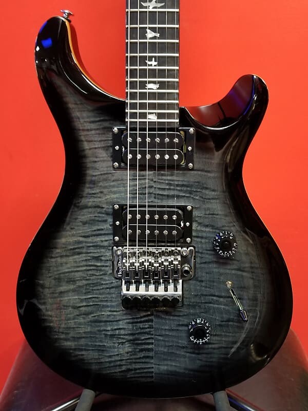 

Гитара PRS SE Floyd Custom 24, угольный