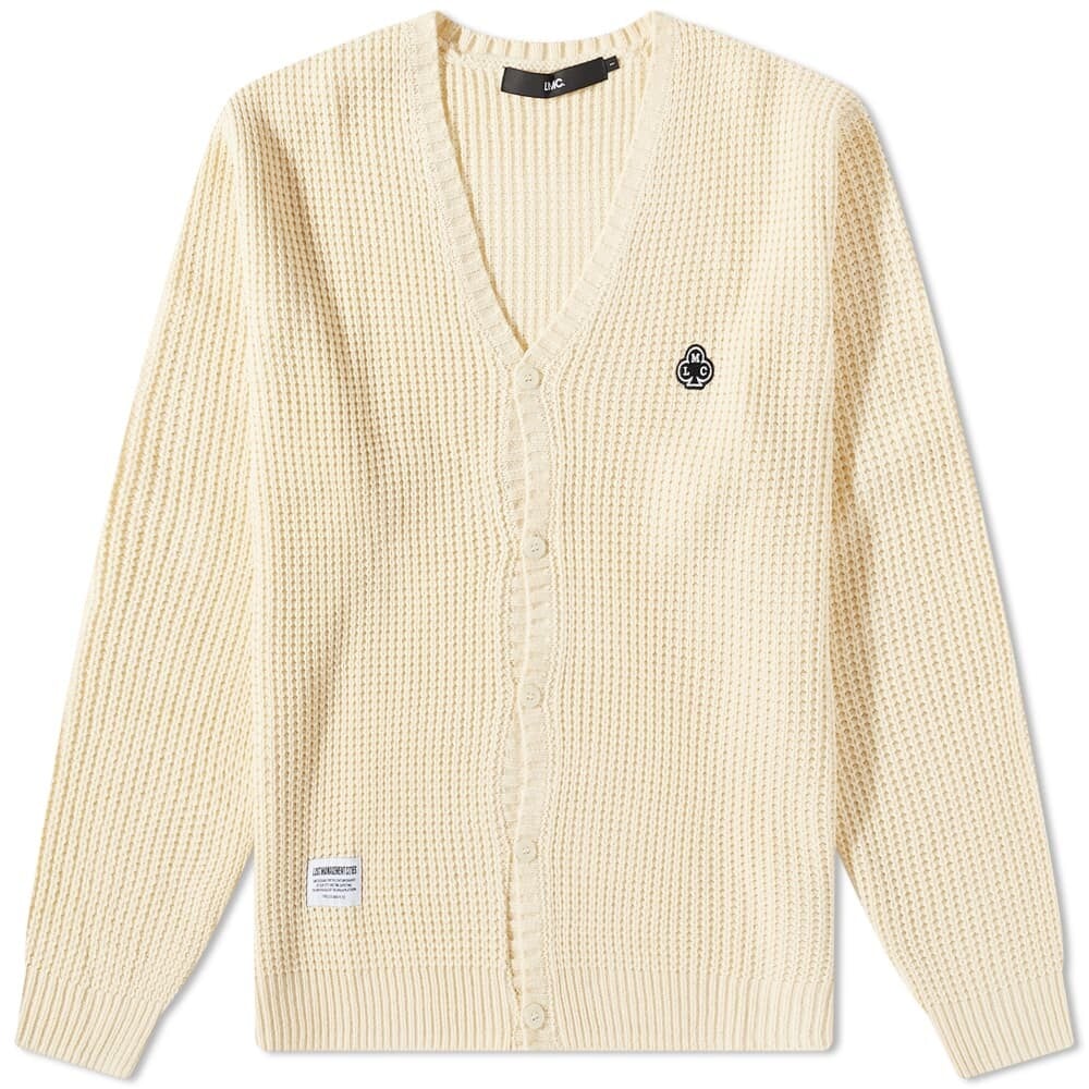 

Джемпер LMC Waffle Cardigan, Белый