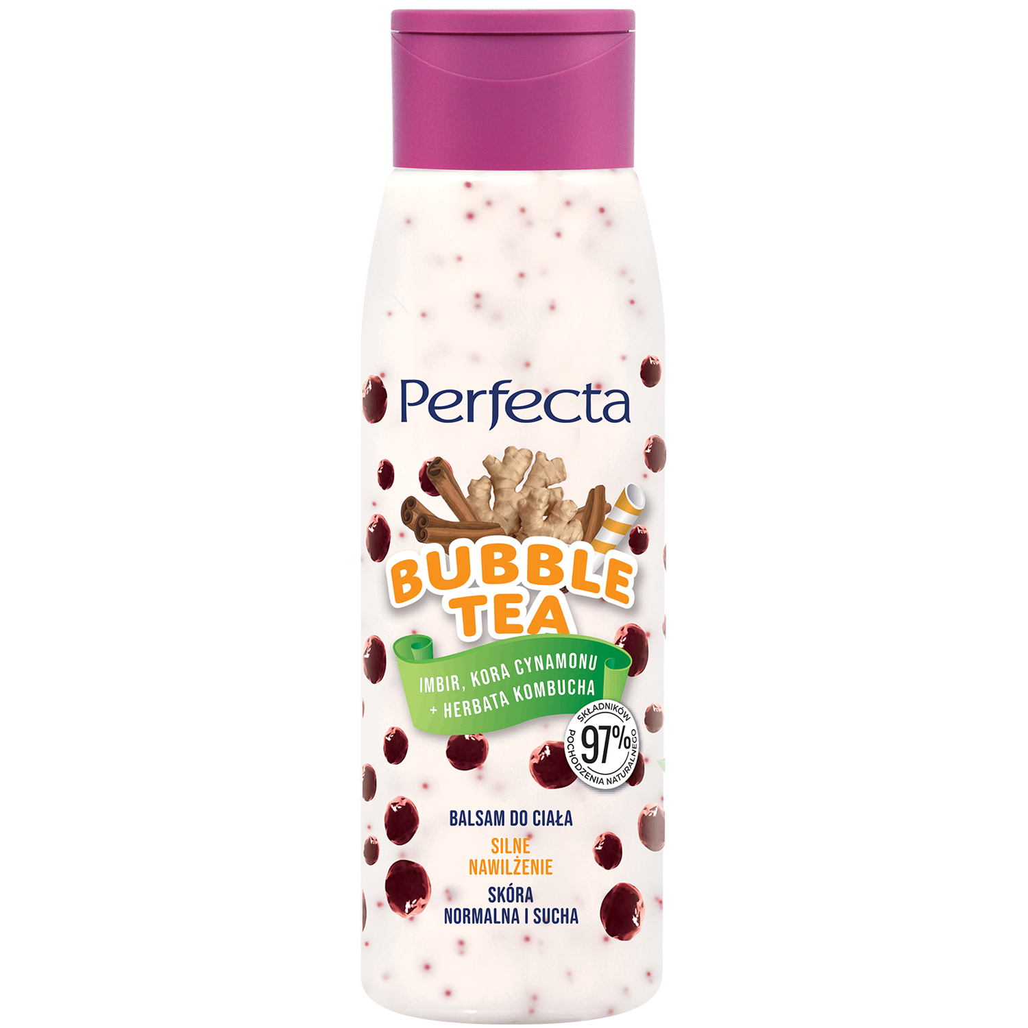 Perfecta Bubble Tea увлажняющий лосьон для тела, 400 мл - фото