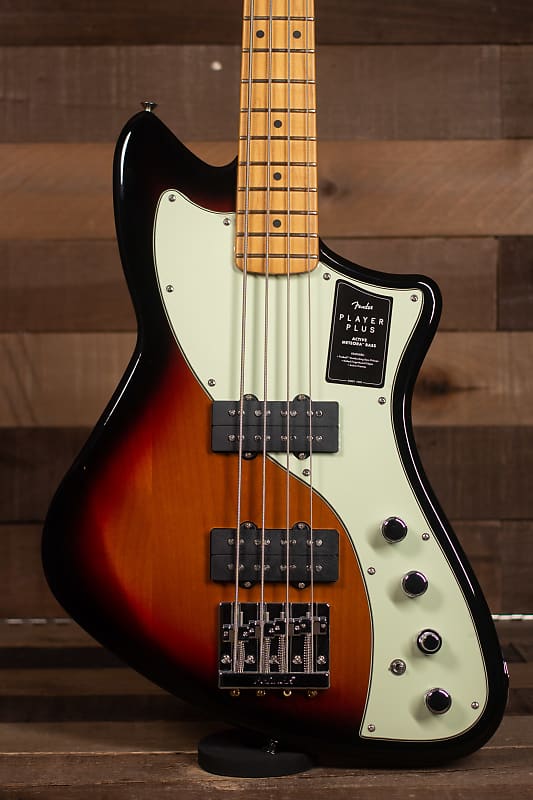 Fender Player Plus Active Meteora Bass, Maple FB, 3 цвета Sunburst Player Plus Active Meteora Bass?, Maple Fingerboard, 3-Color ...