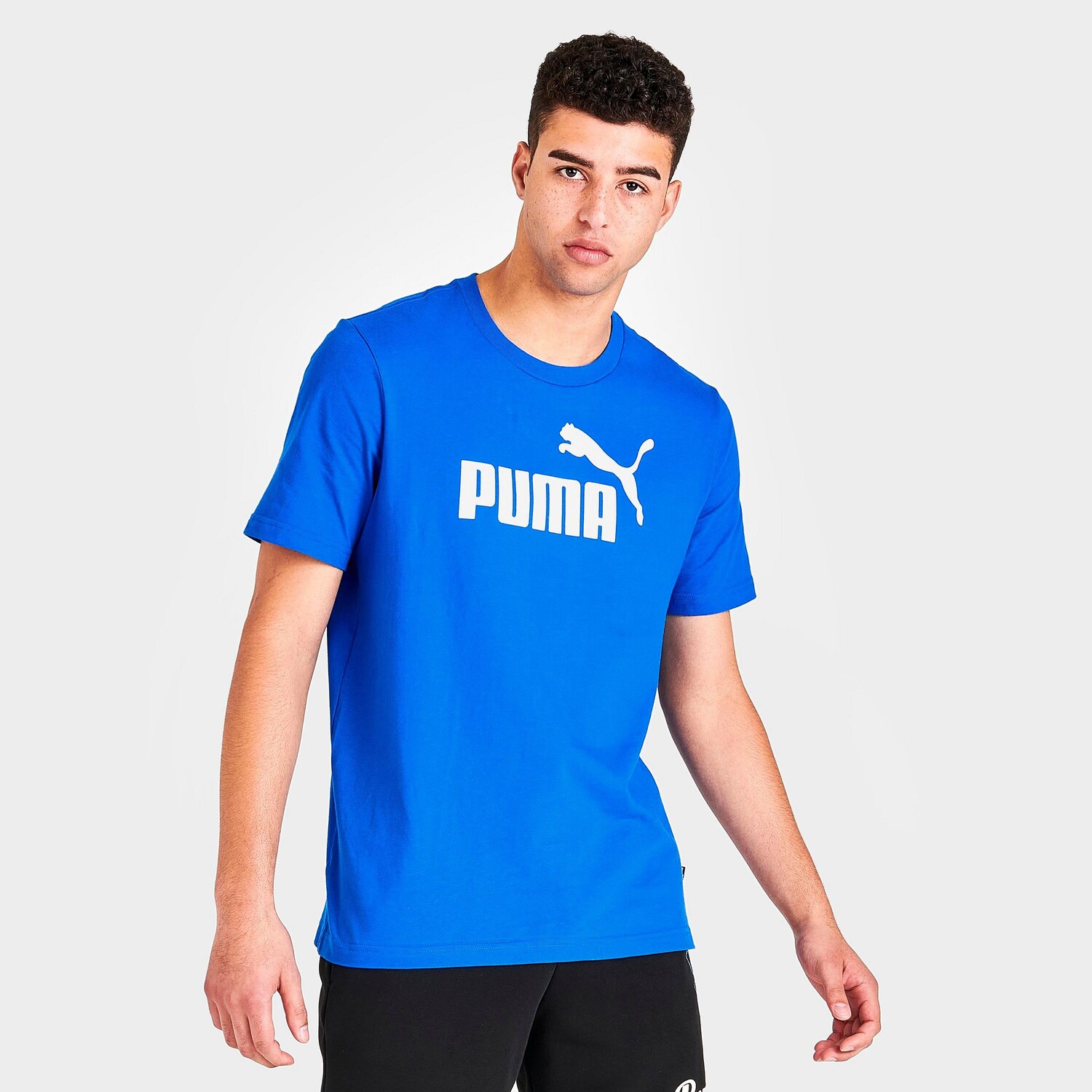 

Мужская футболка с логотипом Puma Essentials, синий